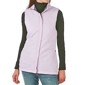New with Tags UGG PLUM (LILAC) SIGNATURE QUILT VEST M L Lightweight